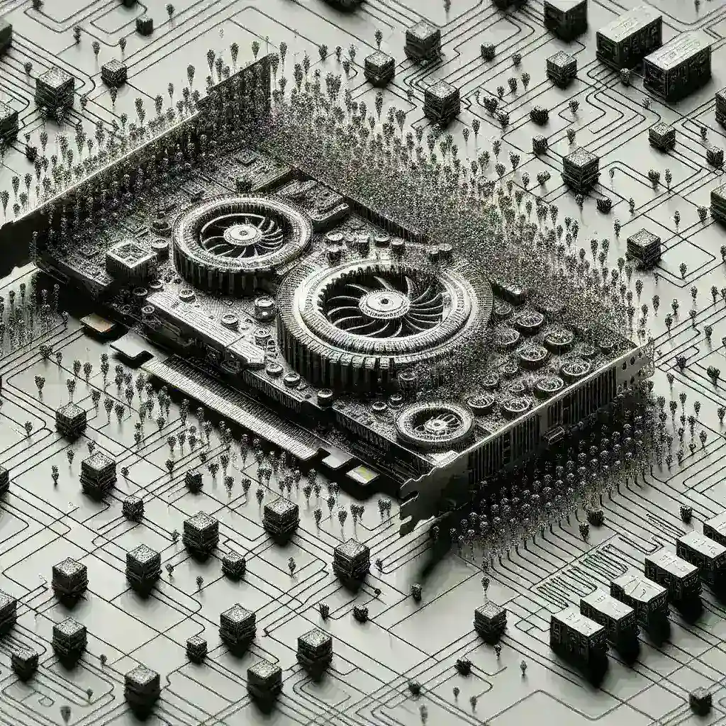 "صورة توضح قابلية التوسع في VRAM ضمن إعدادات Blackwell متعددة الوحدات، مع التركيز على المخططات البيانية والتقنيات المستخدمة لتحسين الأداء."