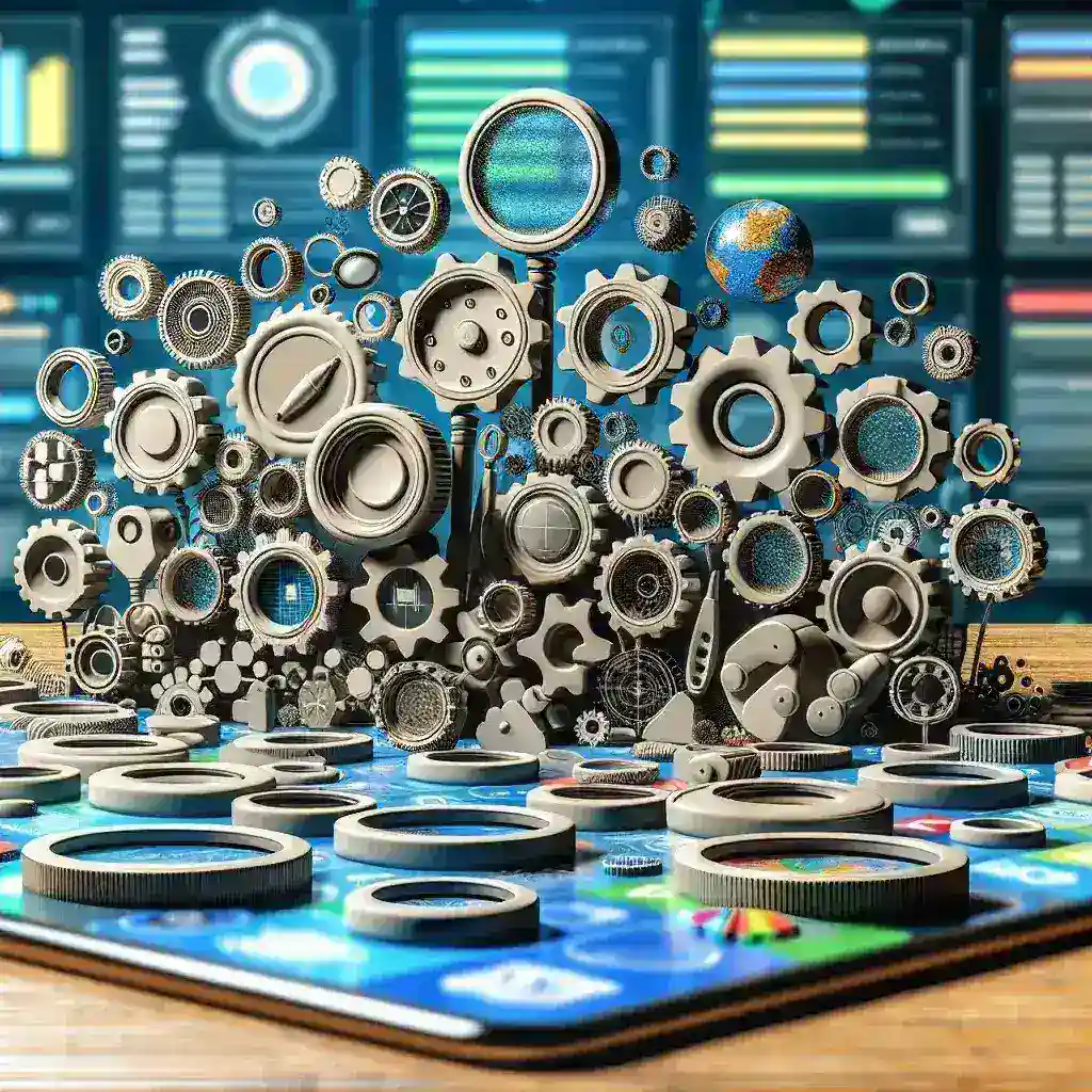 Alt text: "شخص يستخدم أدوات تحليل أداء التطبيقات على نطاق واسع لتحسين الأداء والموثوقية، مع رسومات بيانية وتحليلات على الشاشة."